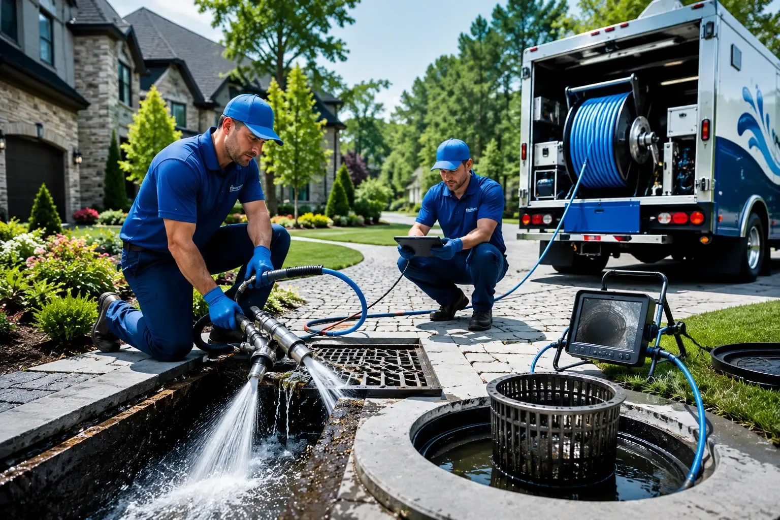 Local outdoor drain cleaning professionals in Onslow, IA